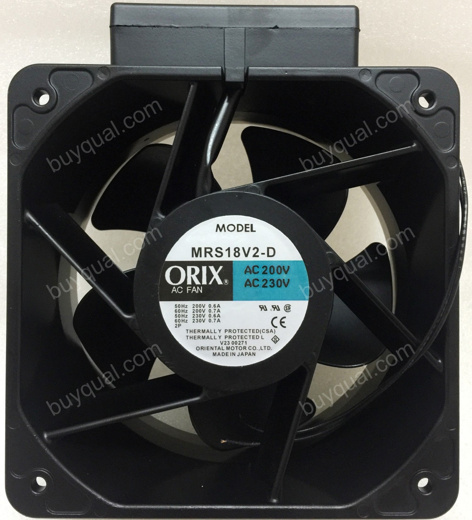ORIX MRS18V2-D 200V/230V AC Motor AC Fan ORIX MRS18V2-D 200V/230V AC Motor AC Fan